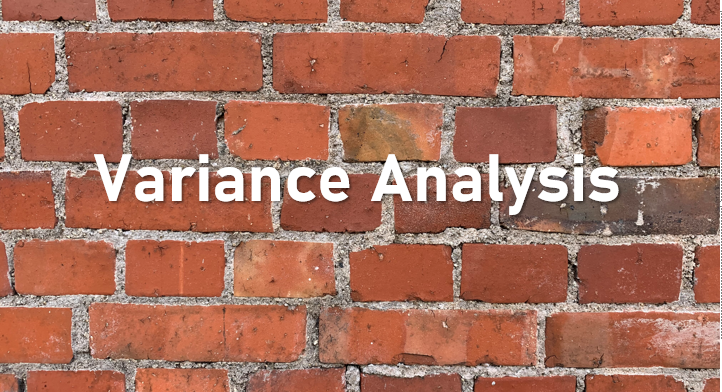 Variance Analysis